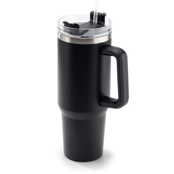 Promosyon YN-7946 Adrasan 1200 ml Termos Siyah, Renk: Siyah 