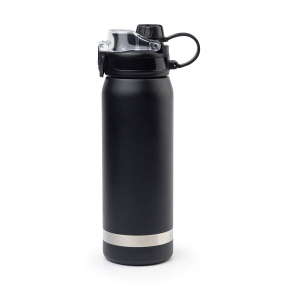 Promosyon YN-7930 Çağla 800 ml Termos Siyah, Renk: Siyah 