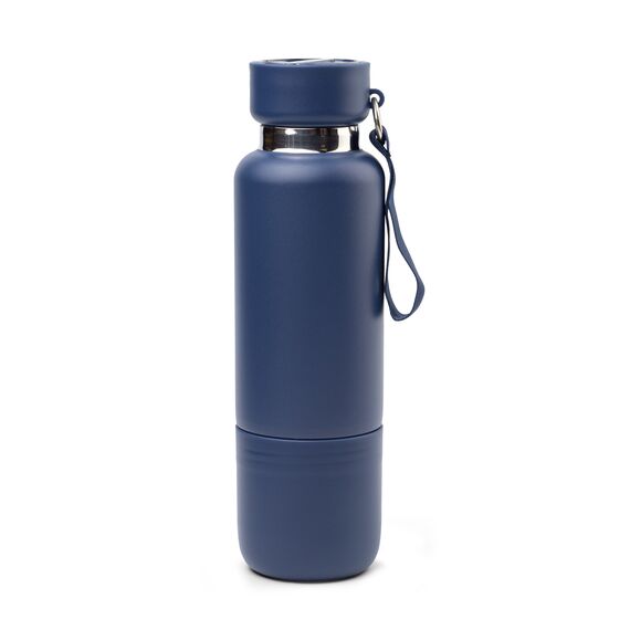 Promosyon YN-7924 Uludağ 500 ml Bardaklı Termos Lacivert, Renk: Lacivert 