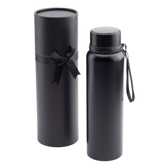 Promosyon YN-7939 Göynük 1000 ml Dereceli Termos Siyah , görsel 2