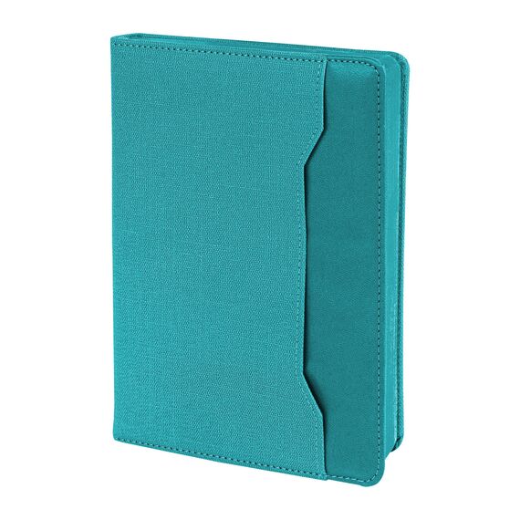 Promosyon YN-3081 Koru Tarihsiz Defter (15x21 cm) Turkuaz, Renk: Turkuaz 