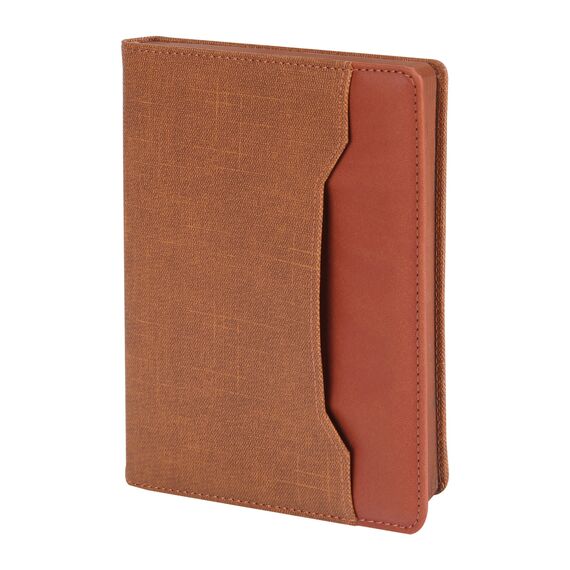 Promosyon YN-3081 Koru Tarihsiz Defter (15x21 cm) Taba, Renk: Taba 