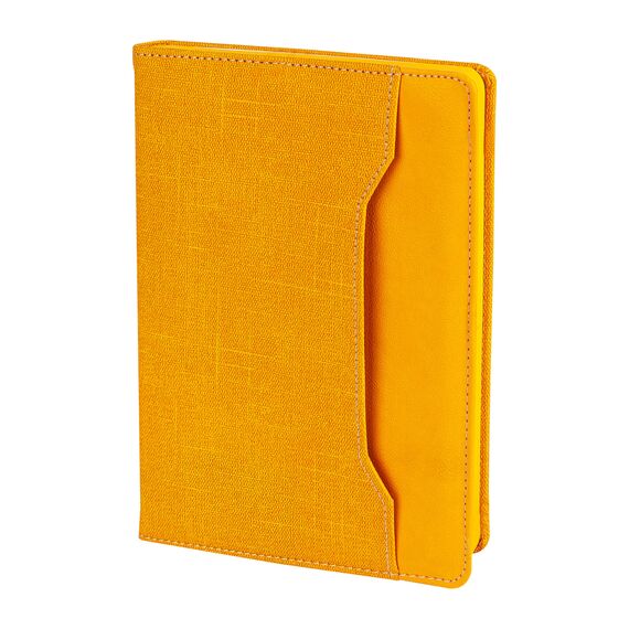 Promosyon YN-3081 Koru Tarihsiz Defter (15x21 cm) Sarı, Renk: Sarı 