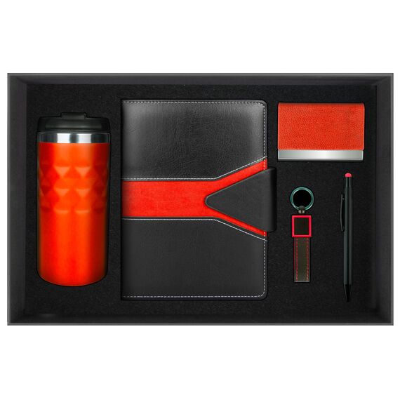 Promosyon YN-9167 Poyraz Hediyelik Set Kırmızı, Renk: Kırmızı 