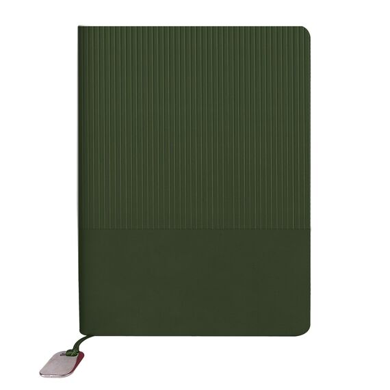 Promosyon YN-3053 Dikmen Tarihsiz Defter (15x21 cm) Yeşil, Renk: Yeşil 