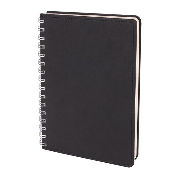 Promosyon YN-3008 Batıkent Spiralli Tarihsiz Defter (15x21 cm) Siyah, Renk: Siyah 