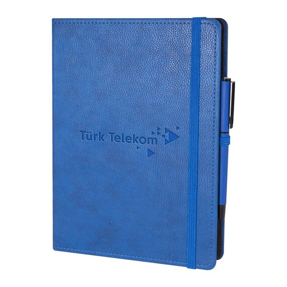 Promosyon YN-3031 Söğütözü Spiralli Tarihsiz Defter (17x24 cm) Lacivert, Renk: Lacivert 
