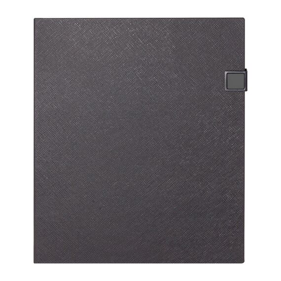 Promosyon YN-3066 Esat Tarihsiz Defter (19x25 cm) Siyah, Renk: Siyah 