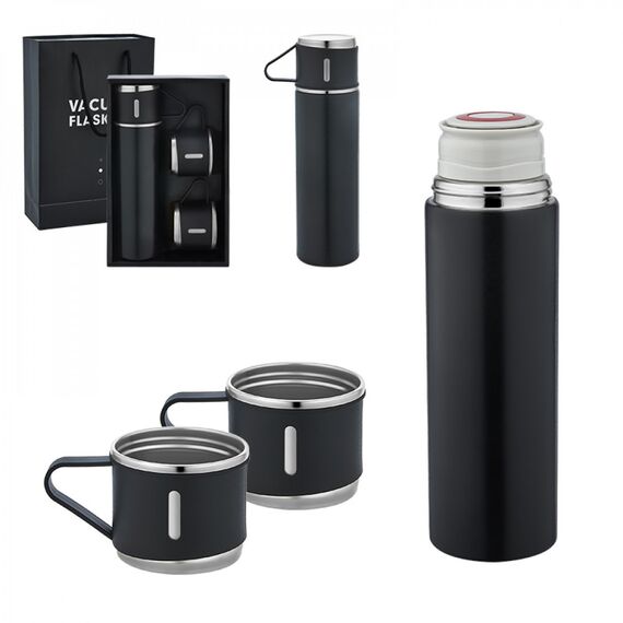Promosyon YN-7965 Ilgaz 500 ml Termos Siyah, Renk: Siyah , görsel 2