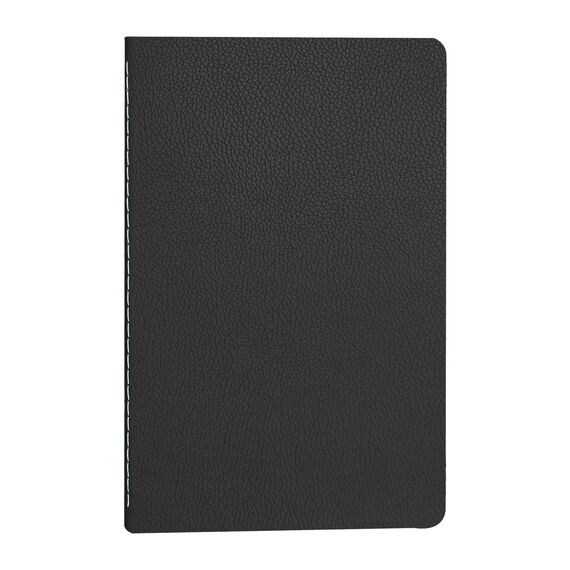 Promosyon YN-3073 Sıhhiye Terzi Dikişli Defter (13x21 cm) Siyah, Renk: Siyah 
