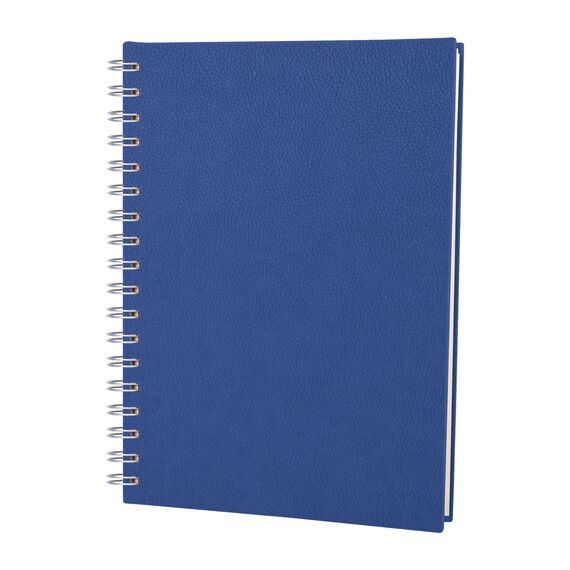 Promosyon YN-3068 Altındağ Kareli Spiralli Tarihsiz Defter (17x24 cm) Lacivert, Renk: Lacivert 