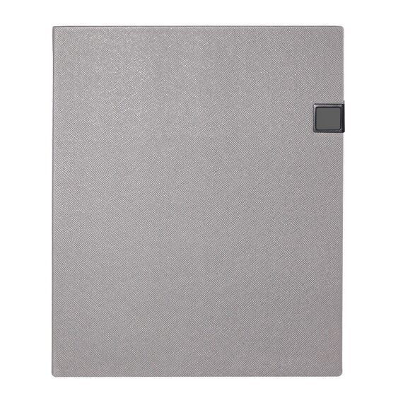 Promosyon YN-3066 Esat Tarihsiz Defter (19x25 cm) Gri, Renk: Gri 