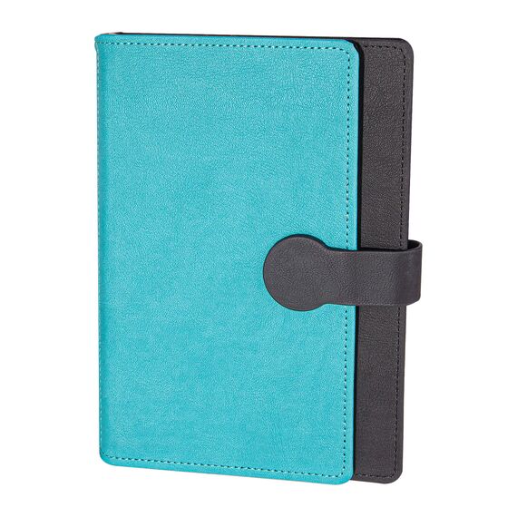 Promosyon YN-3049 Saray Tarihsiz Defter (15x21 cm) Turkuaz, Renk: Turkuaz 