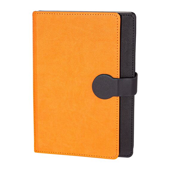 Promosyon YN-3049 Saray Tarihsiz Defter (15x21 cm) Turuncu, Renk: Turuncu 