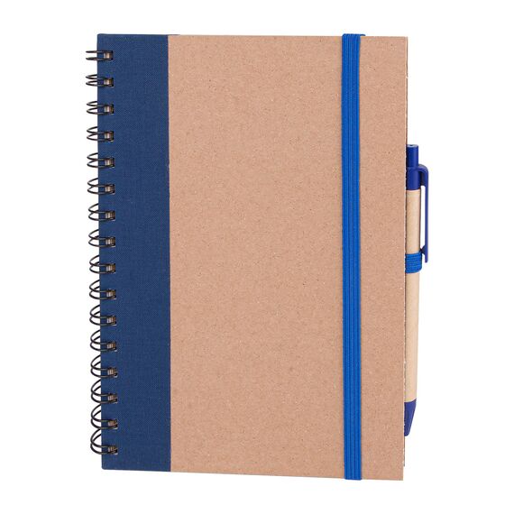 Promosyon YN-3063 Pursaklar Spiralli Tarihsiz Defter (15x21 cm) Lacivert, Renk: Lacivert 