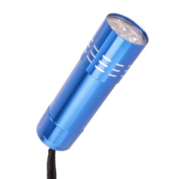 Promosyon YN-9019 Kanarya 9 LED El Feneri Lacivert, Renk: Lacivert 