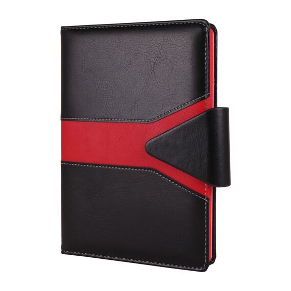Promosyon YN-3023 Çamlıdere Tarihsiz Defter (15x21 cm) Kırmızı, Renk: Kırmızı 