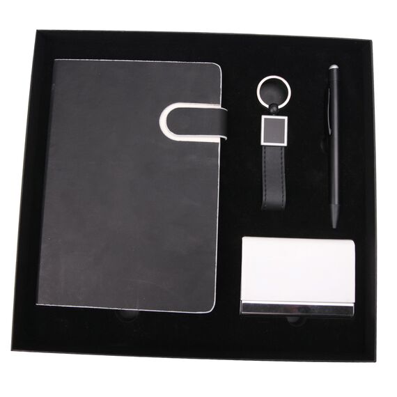 Promosyon YN-9445 Kargı Hediyelik Set Beyaz, Renk: Beyaz 