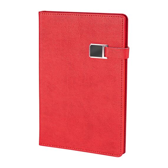 Promosyon YN-3027 Esenboğa Tarihsiz Defter (13x21 cm) Kırmızı, Renk: Kırmızı 