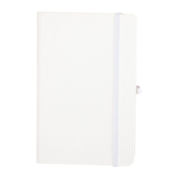 Promosyon YN-3024 Dışkapı Tarihsiz Defter (13x21 cm) Beyaz, Renk: Beyaz 