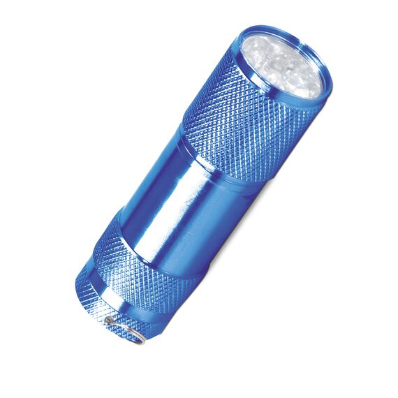 Promosyon YN-9020 İspinoz 9 LED El Feneri Lacivert, Renk: Lacivert 