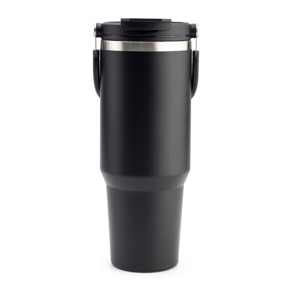 Promosyon YN-7947 İnebolu 1200 ml Termos Siyah, Renk: Siyah 