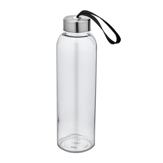 Promosyon YN-7963 Ladoga 550 ml Cam Matara Siyah, Renk: Siyah , görsel 2