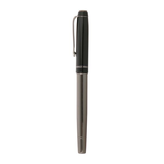 Promosyon YN-4020 Üsküdar Metal Roller Kalem Füme, Renk: Füme 