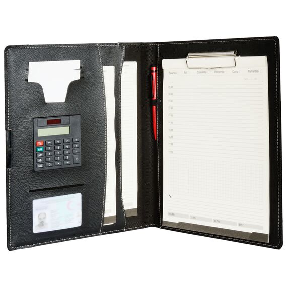 Promosyon YN-3040 Bilkent A4 Sekreterlik (23x31 cm) Kırmızı, Renk: Kırmızı , görsel 2