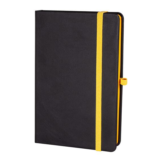 Promosyon YN-3016 Tunalı Tarihsiz Defter (13x21 cm) Sarı, Renk: Sarı 