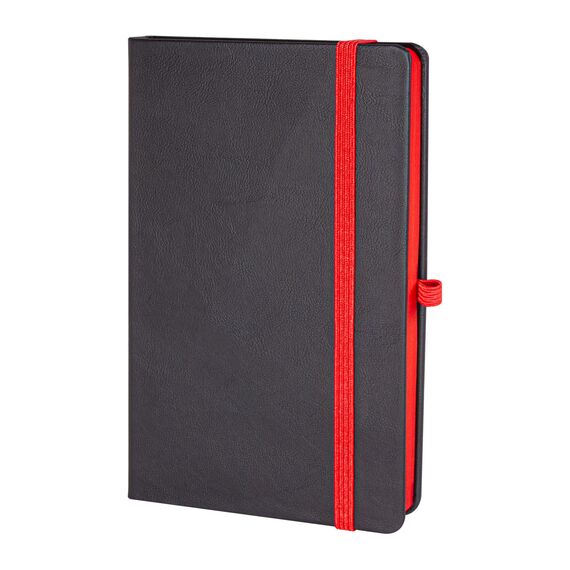 Promosyon YN-3016 Tunalı Tarihsiz Defter (13x21 cm) Kırmızı, Renk: Kırmızı 