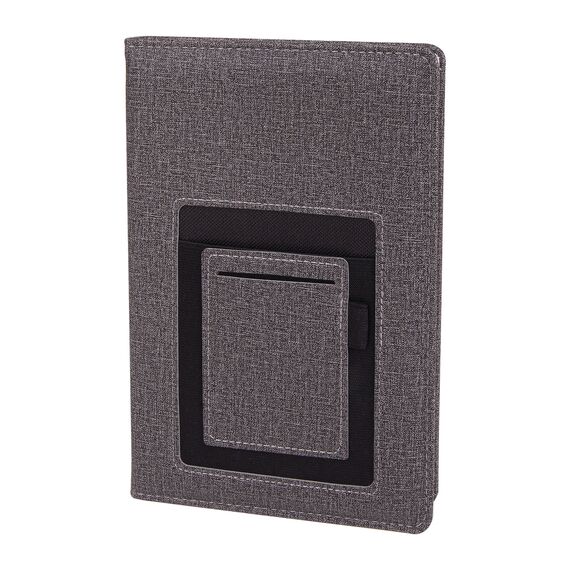 Promosyon YN-3026 Meşrutiyet Tarihsiz Defter (15x21 cm) Füme, Renk: Füme 