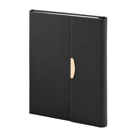 Promosyon YN-3128 312801 Bağlıca Tarihsiz Defter (15x21 cm) Siyah, Renk: Siyah 
