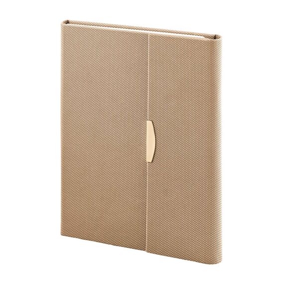 Promosyon YN-3128 312829 Bağlıca Tarihsiz Defter (15x21 cm) Bej, Renk: Bej 