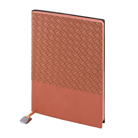 Promosyon YN-3127 312709 Akay Tarihsiz Defter (15x21 cm) Kahverengi, Renk: Kahverengi 