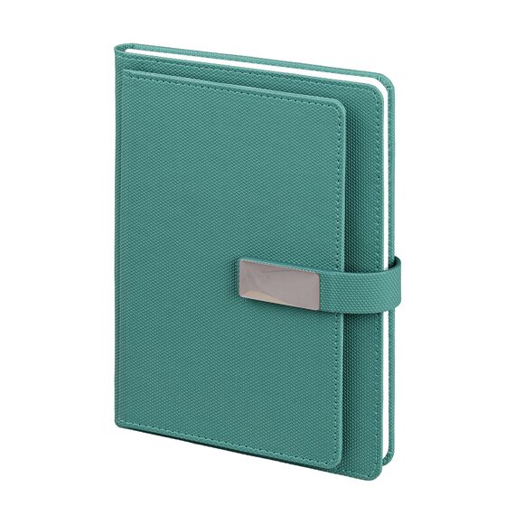 Promosyon YN-3129 312923 Bestekar Tarihsiz Defter (15x21 cm) Turkuaz, Renk: Turkuaz 