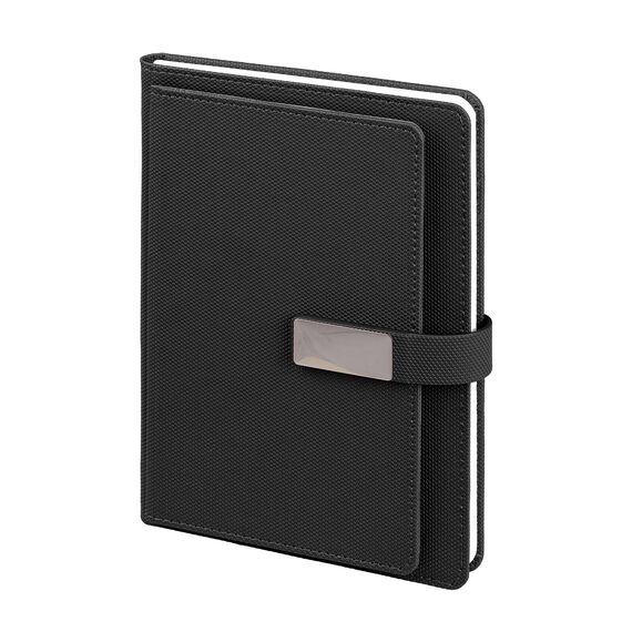 Promosyon YN-3129 312901 Bestekar Tarihsiz Defter (15x21 cm) Siyah, Renk: Siyah 