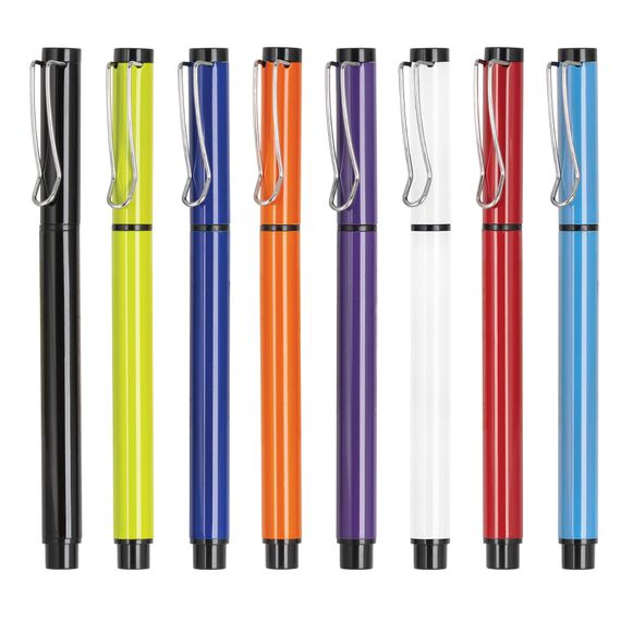 Promosyon IL-1275 Metal Roller Kalem Turuncu, Renk: Turuncu 