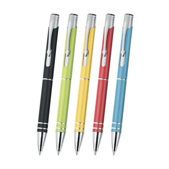 Promosyon IL-1261 Metal Tükenmez Kalem Kırmızı, Renk: Kırmızı 