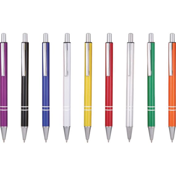 Promosyon IL-1218 Metal Tükenmez Kalem Turuncu, Renk: Turuncu 