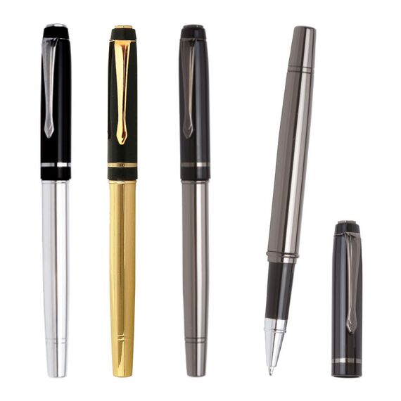 Promosyon IL-1209 Metal Roller Kalem Gümüş, Renk: Gümüş 