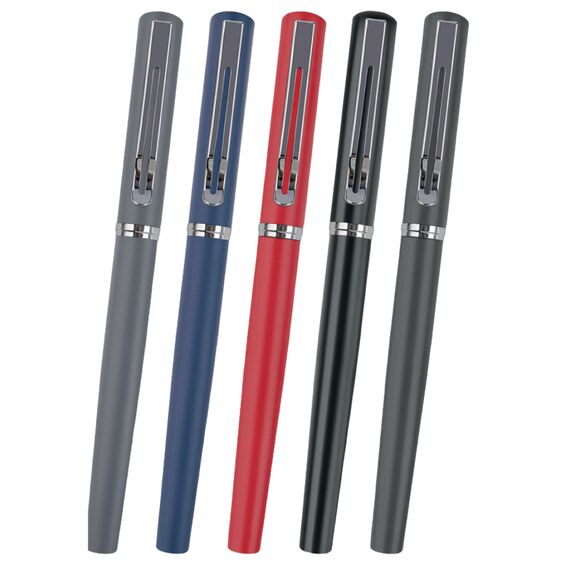 Promosyon IL-1525 Metal Roller Kalem Kırmızı, Renk: Kırmızı 