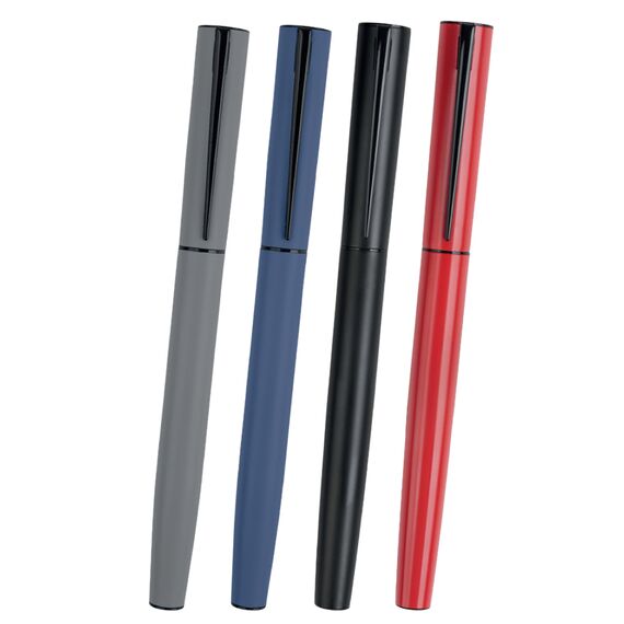 Promosyon IL-1545 Metal Roller Kalem Beyaz, Renk: Beyaz 