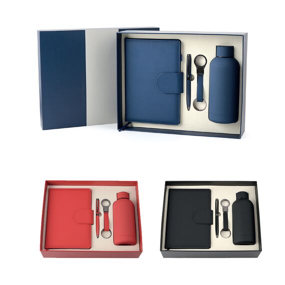 Promosyon IL-1850 Kutulu Vıp Set Lacivert, Renk: Lacivert 
