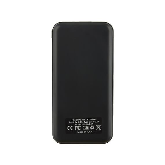 Promosyon AK-PB-155 10.000 mAh Powerbank Siyah-Kasa-Beyaz-LED , görsel 4