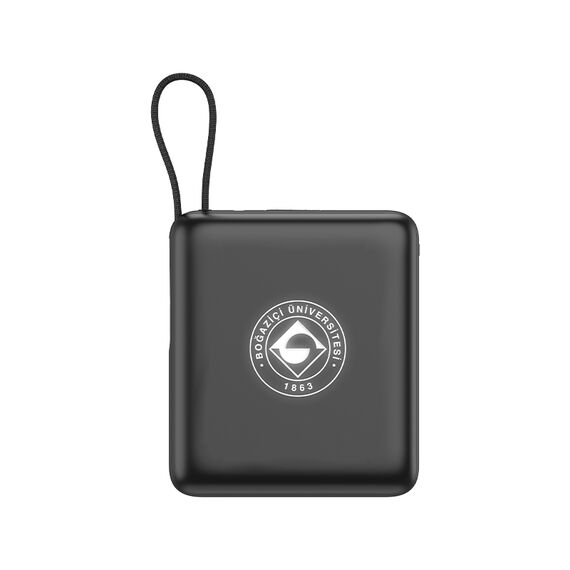 Promosyon AK-PB-4013 10.000 mAh Magsafe Powerbank Siyah - Beyaz LED , görsel 5