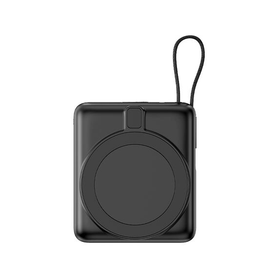 Promosyon AK-PB-4013 10.000 mAh Magsafe Powerbank Siyah - Beyaz LED , görsel 6