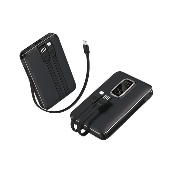 Promosyon AK-PB-4019 10.000 mAh Powerbank Siyah , görsel 3