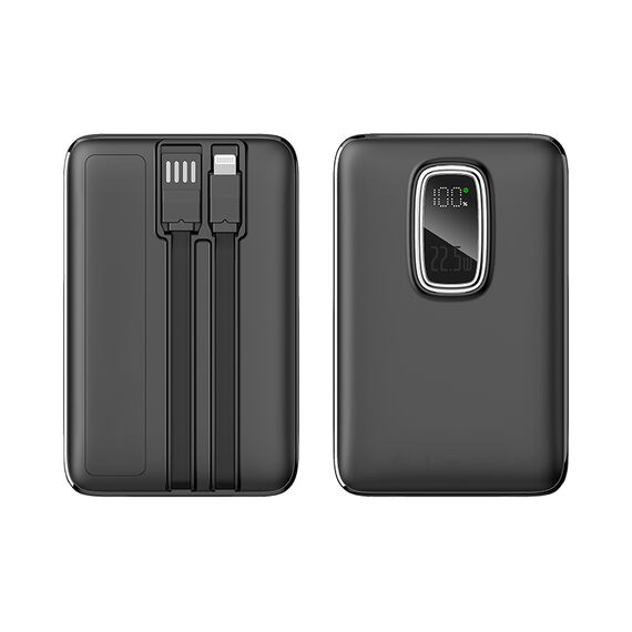 Promosyon AK-PB-4019 10.000 mAh Powerbank Siyah , görsel 4