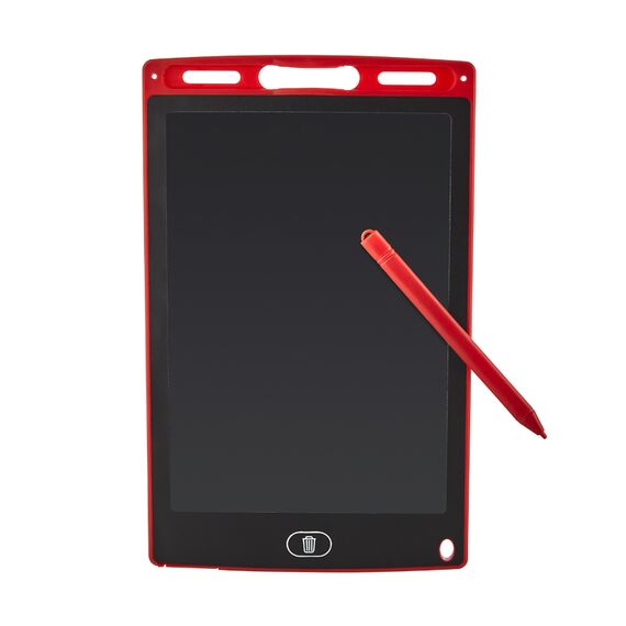 Promosyon AK-24172 Lcd Kalemli Çok Renkli Dijital Çizim & Yazı Tahtası Kırmızı, Renk: Kırmızı , görsel 3